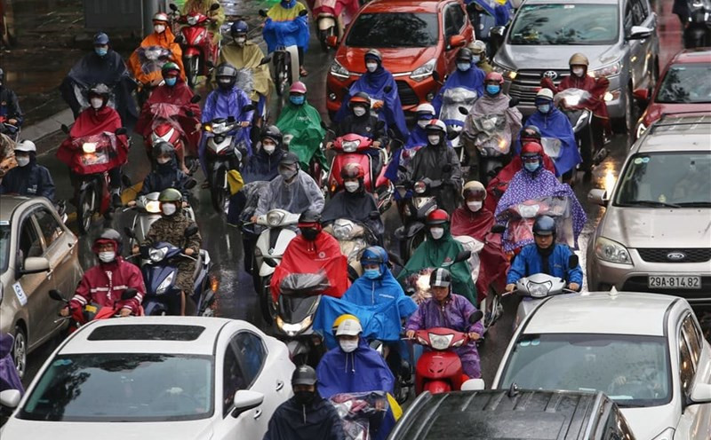 Miền Bắc sắp xuất hiện mưa dông