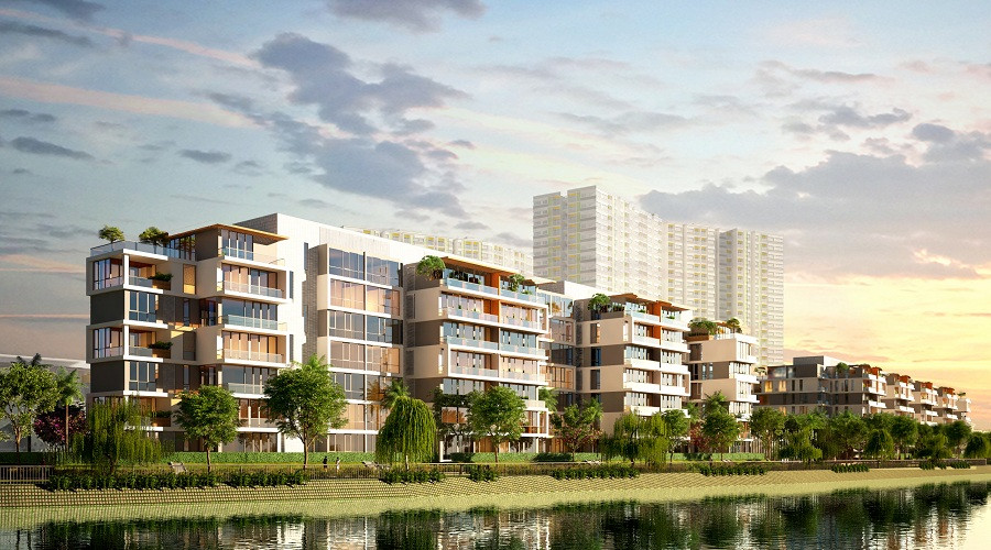 The Jamona Sky Villas project with development of large scale apartment
