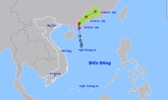 Bão số 1 suy yếu thành áp thấp nhiệt đới